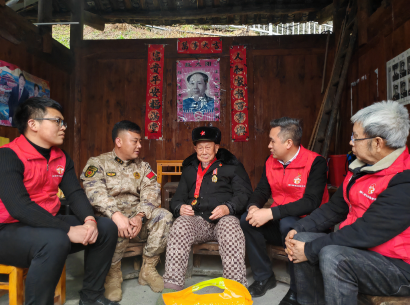 志愿服务现场。